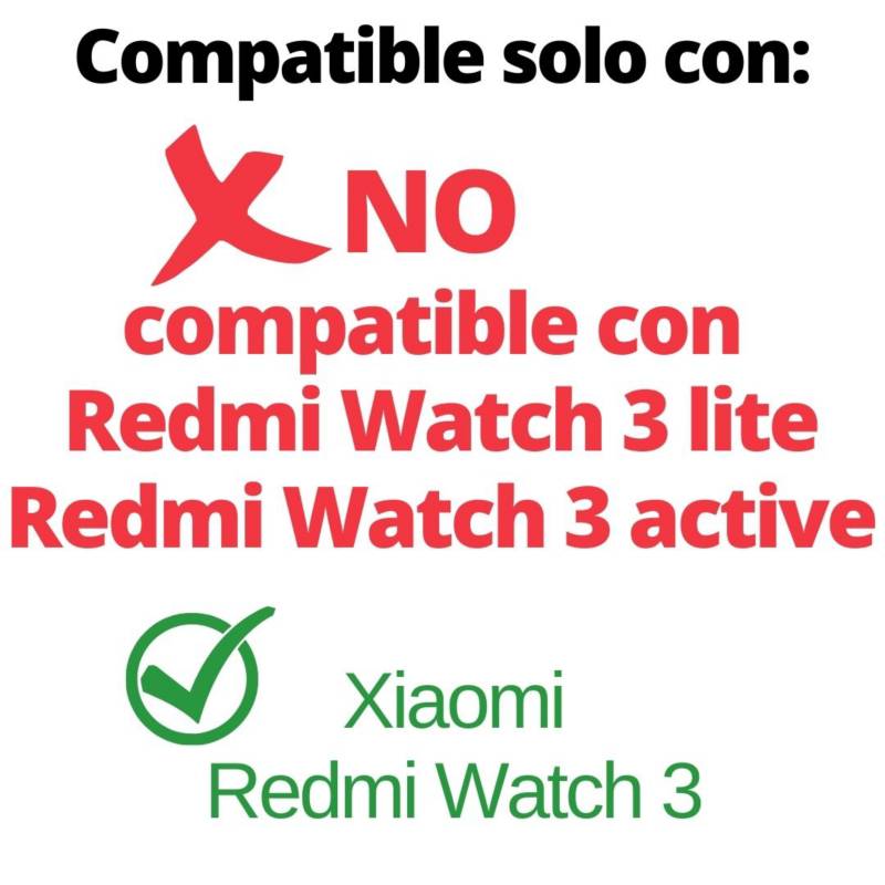 GENERICO Correa Para Xiaomi Redmi Watch 3