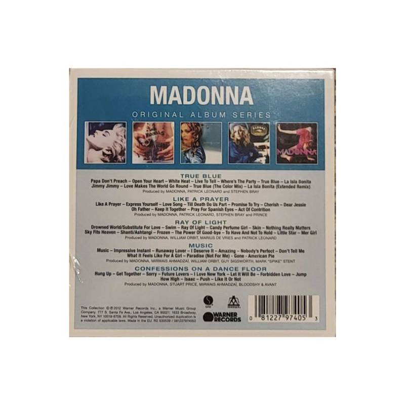 Madonna - Original Album Series - CD 
