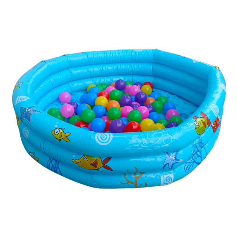 piscina de pelotas redonda 
