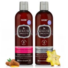 HASK - Shampoo  Acondicionador Keratina Smooth Liso Extremo 355ml Hask