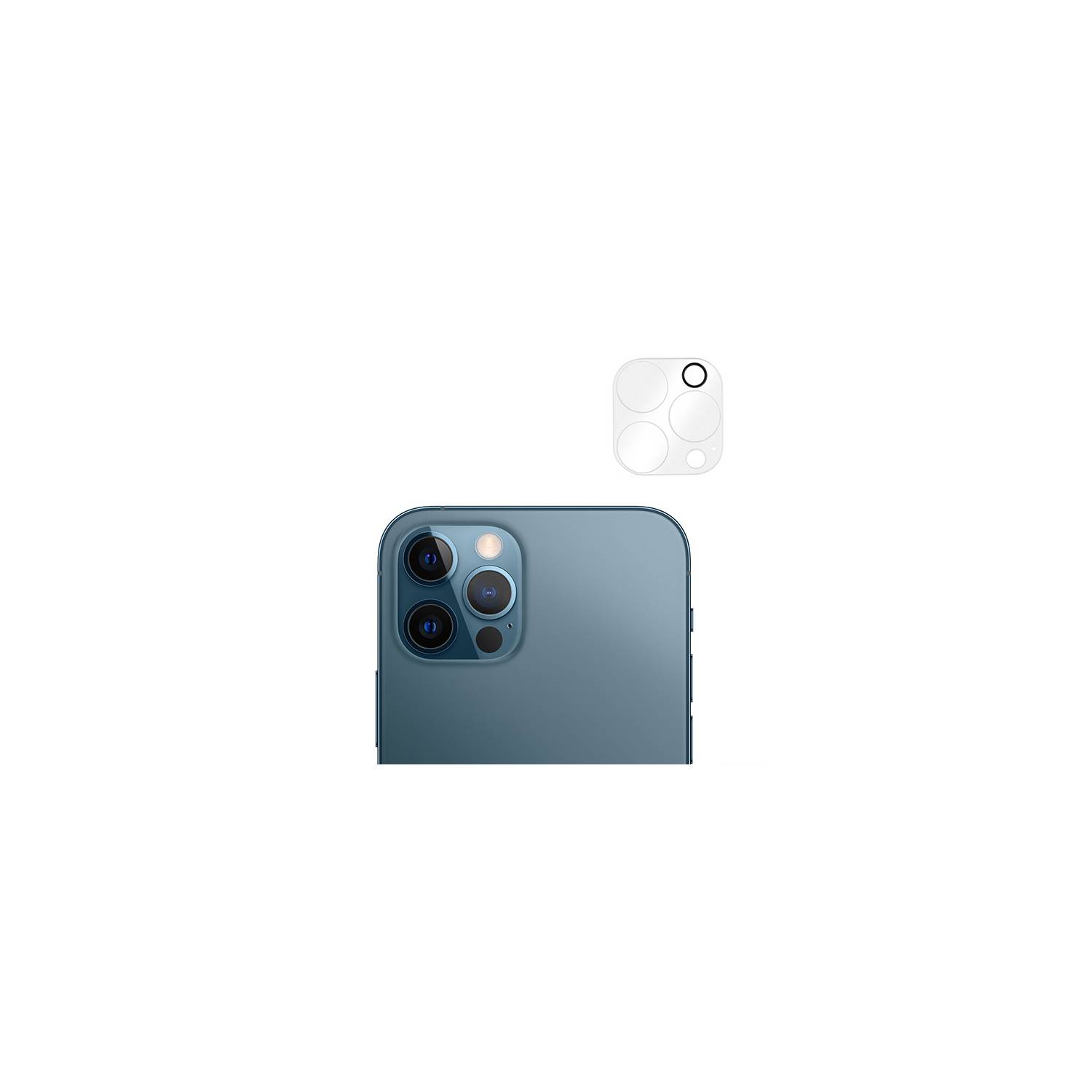 Vidrio Protector Camara iPhone 14 Pro Max Nuglas - Ccstech