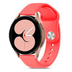 JOICO - Correa de Goma Compatible Con Samsung Galaxy Watch 22mm Rojo