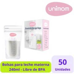 UNIMOM - Unimom Bolsas Para Leche Materna 240mL - 50uds
