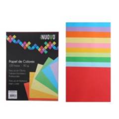 NUOVO - Set 100 Hoja tamaño carta colores