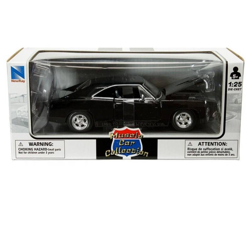 DIECAST MASTER Auto Coleccion 1:25 Dodge Charger R/t 1969 #71893