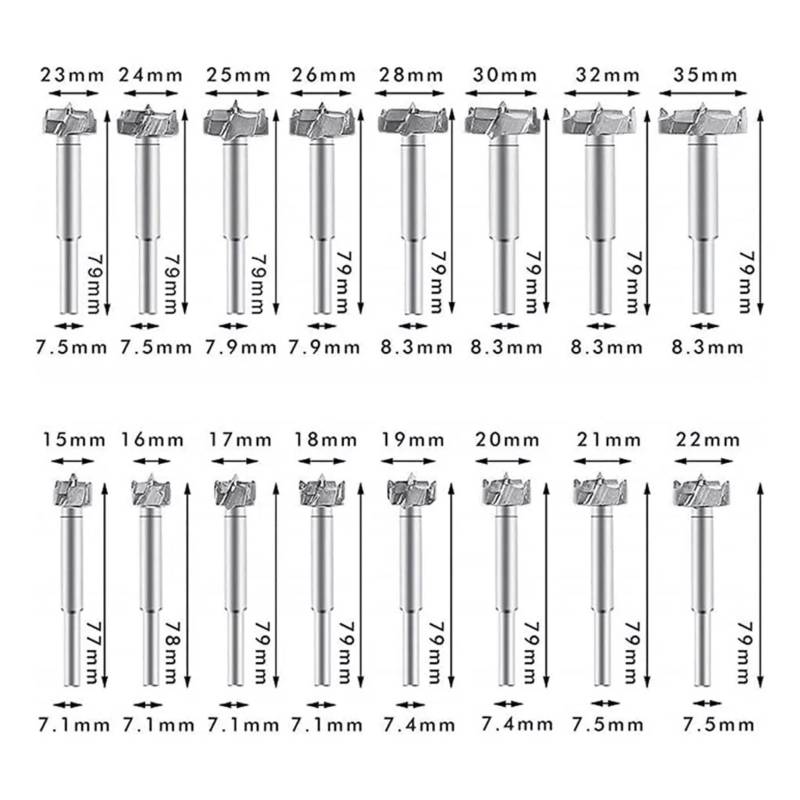 Letras De Madera Grandes De 7.9 in, Letras De Madera Sin A.