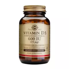 SOLGAR - Vitamina D3 600 UI (120 caps)