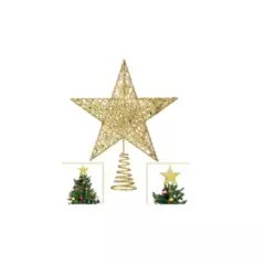 GENERICO - Estrella Arbol De Navidad Adorno Navideño Decoracion Navidad