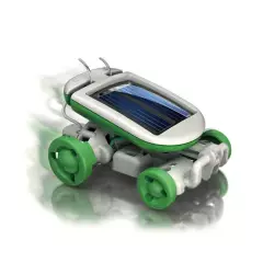 GENERICO - Robot Solar Armable 6 en 1 Verde Cutesunlight 2011