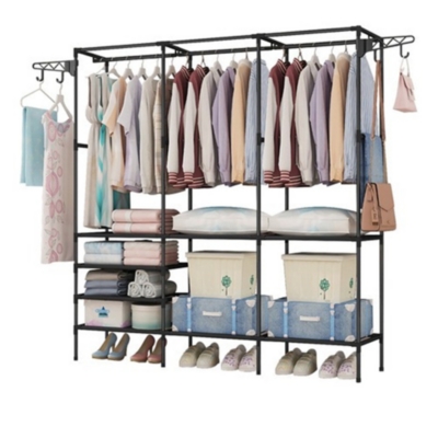 Perchero De Piso Armario Organizador Closet Colgador Ropa