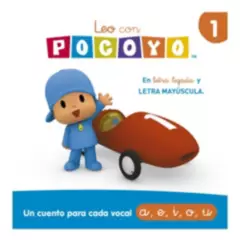BEASCOA - Libro Leo Con Pocoyó 1: Un Cuento Para Cada Vocal A E I O U