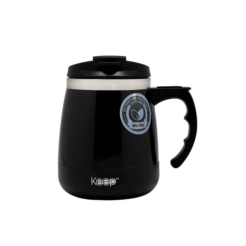 Keep Mug Taza Outdoor Negra