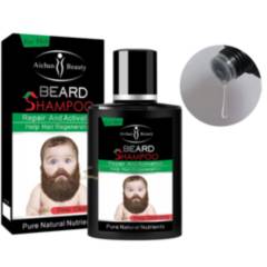 AICHUN BEAUTY - Shampoo Para el cuidado de la barba limpia nutre y suaviza