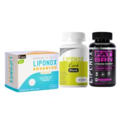 LIPONOX - Pack Liponox Full Para Perder Peso Y Controlar La Ansiedad