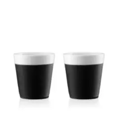BODUM - Set 2 vasos porcelana Bodum para café 170 ml