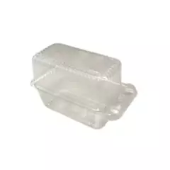GENERICO - Envase Plástico Para Torta 16x10x8 7189 50 Unidades