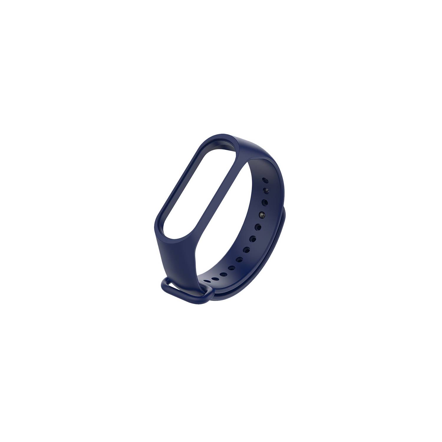 GENERICO Correa silicona compatible con Xiaomi Watch Mi Band 3 / 4 / Azul O