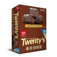 YOURGOAL - Barras De Proteina Yourgoal Twentys 12u Chocolate Brownie