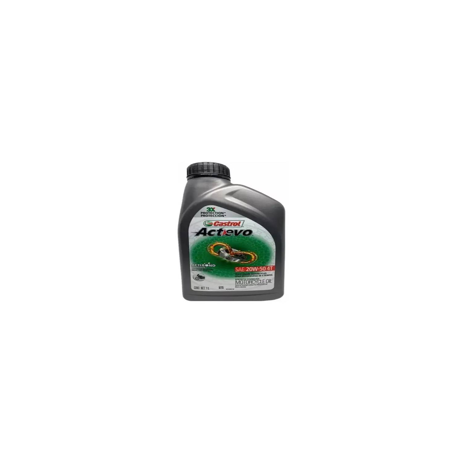 Aceite castrol moto 4 tiempos