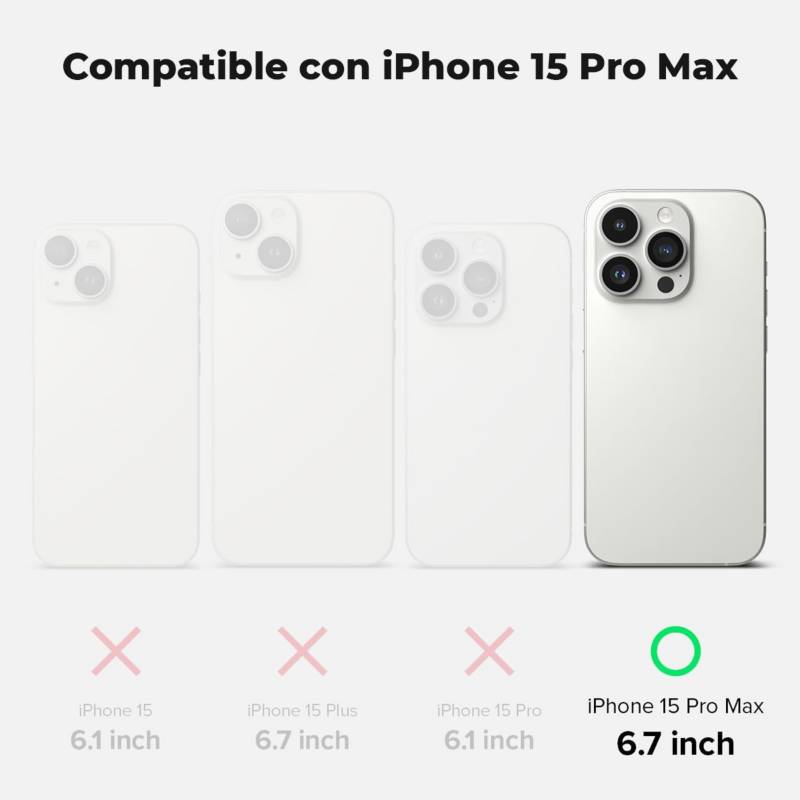 XUNDD Carcasa para iPhone 13 Pro Max Militar Grade Reforzada X