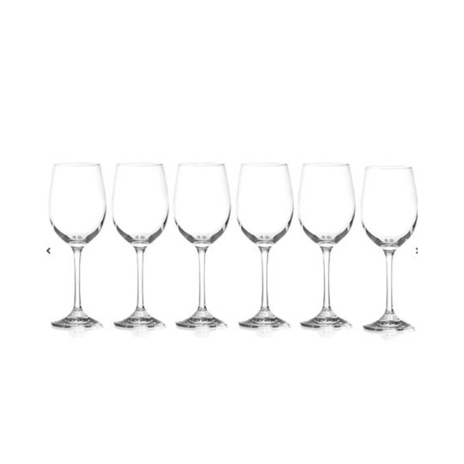 MICA Set 4 Copas De Vino Vidrio Rojo 315ML Mica