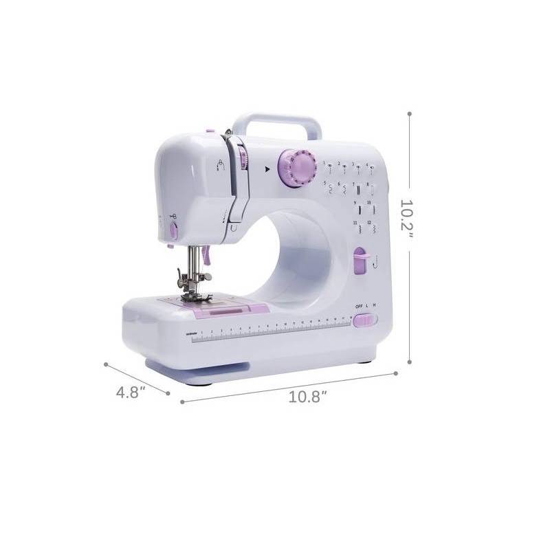 Maquina de coser portatil mini electrica blanca GENERICO