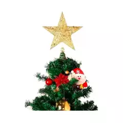 GENERICO - Estrella Arbol De Navidad Dorada