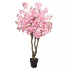 VADELL - Arbol de Cerezo en flor rosado de 150 cm Vadell Home