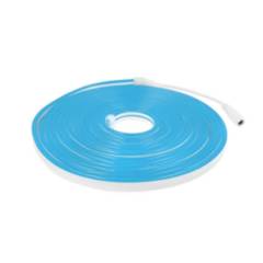 CRUSEC - Tiras Led De Silicona Neón Impermeables Flexible Cortable 5M Azul