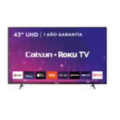 CAIXUN - Led Smart TV Caixun 43” UHD Roku TV