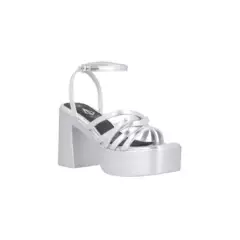 STYLO SHOES - Sandalia Mujer Silver HY3049