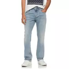 PERRY ELLIS - Jeans Hombre Regular Fit Celeste