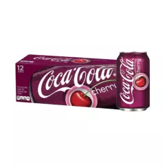 COCA COLA - Bebida Gaseosa Coca Cola Cherry Pack 12und
