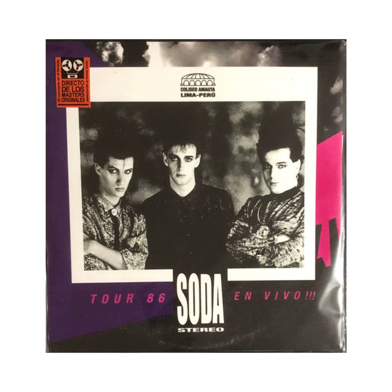 GENERICO - Soda Stereo  Coliseo Amauta Lima-Perú Tour 86 En Vivo