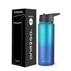 ONE2GO - Botella Termica Agua Acero Inox500ml - Azul oscuro