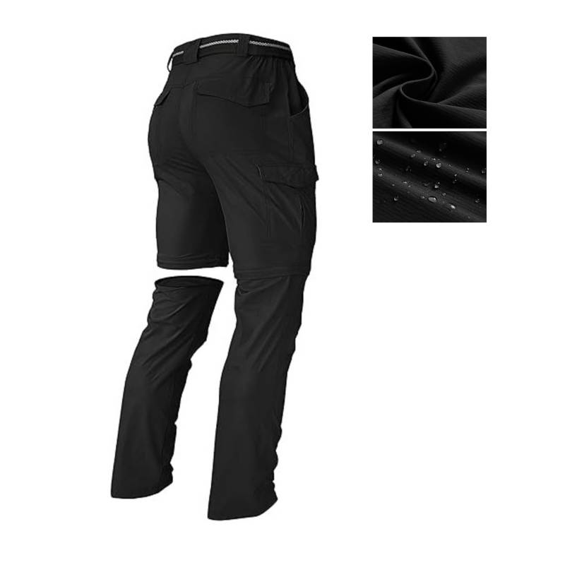 GENERICO Pantalon Trekking Hombre Secado Rapido Desmontable MC103798