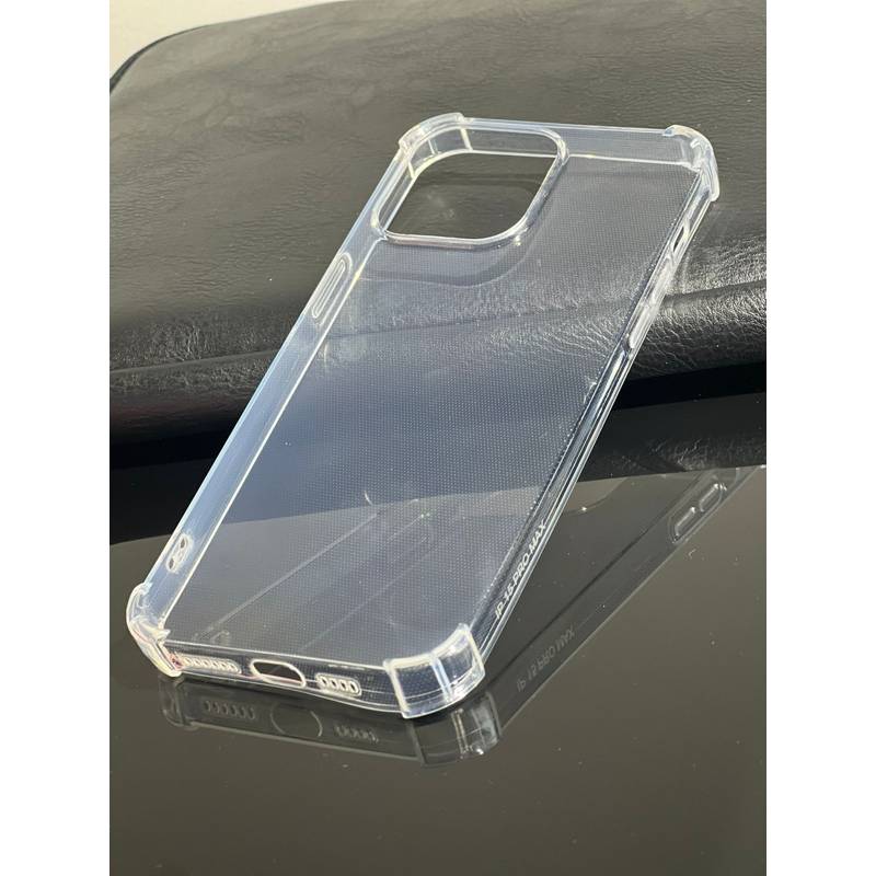 GENERICO Carcasa Transparente Bordes Reforzados Para iPhone 15 Pro Max