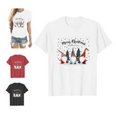 GENERICO - Polera De Mujer Y Hombre Navideña Algodon Casual Camiseta