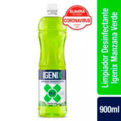 IGENIX - Limpiador Desinfectante Igenix Manzana Verde 900ml