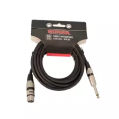 AURAX - Cable XLR Hembra a plug TS 5mt Aurax 213011