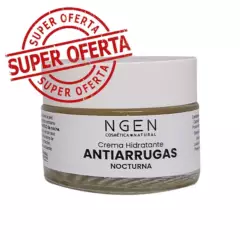 COSMETICA NATURAL NGEN - Crema Antiarrugas Nocturna con Retinol y Ácido Hialurónico 55 ml