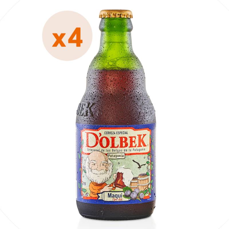Dolbek - 4x Cerveza Dolbek Maquí 4,8° 500cc