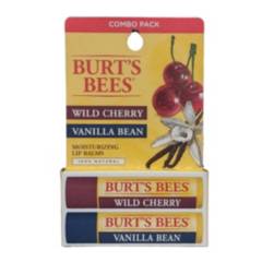 BURTS BEES - BURT'S BEES Balsamo Labial Pack 2 VANILLA&WILD CHERRY