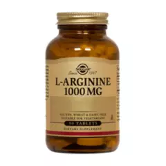 SOLGAR - L-Arginine 1000 Mg, Arginina (90 Tabs) - Original