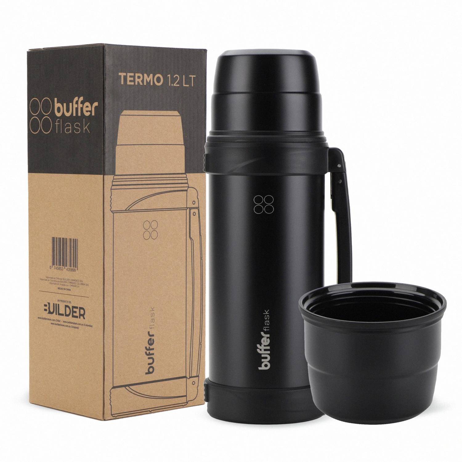 Vaso Termico Mug Buffer 1,2 Lt Acero Inoxidable Frio Y Calor