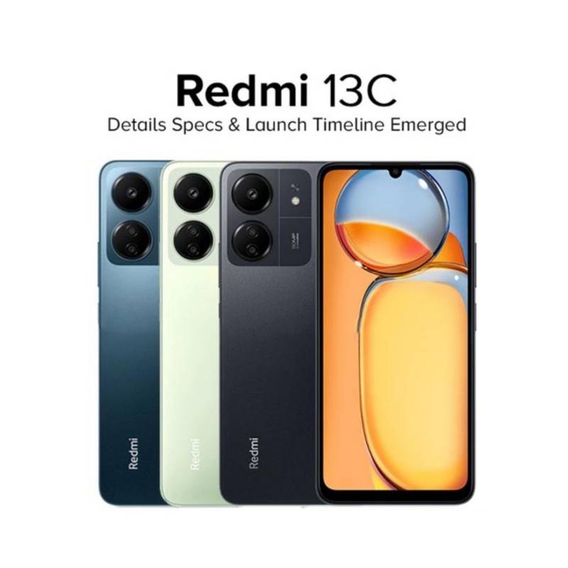 Celular 4G Xiaomi Redmi 13C Azul 256GB, 256GB