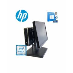 HP - Computador HP 8200 Intel Core i5 8gb,SSD240 mini pc con base tipo todo en uno