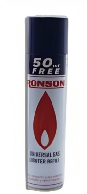 Gas butano recarga Ronson 50ml