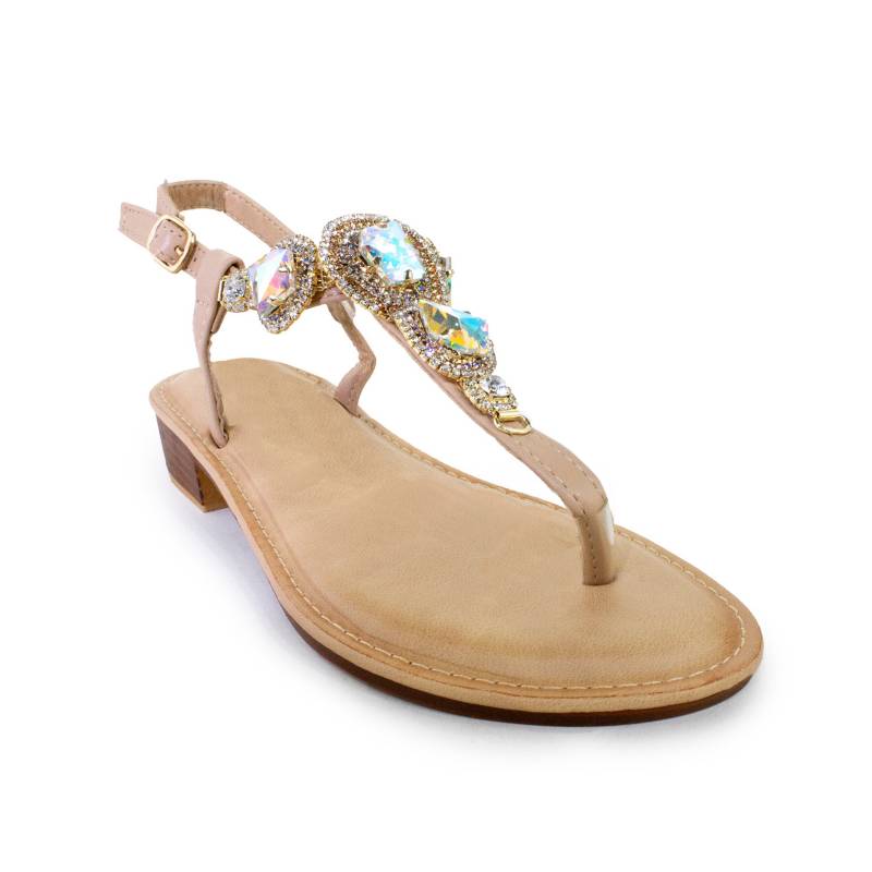 Sandalias de discount mujer con piedras