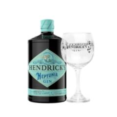 HENDRICKS - Gin Pack Hendricks Neptunia 700ml más copa 600ml